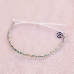 Mental Health Awareness Mini Braid Bracelet