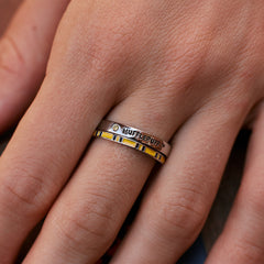 Hufflepuff™ House Ring Stack