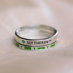 Slytherin™ House Ring Stack