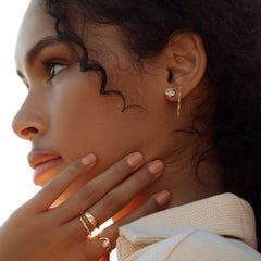 Herkimer Stud Earrings