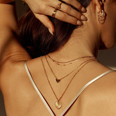 Sunburst Heart Necklace