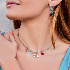 Harper Enamel Heart Charm