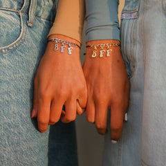 Harper Curb Chain String Bracelet