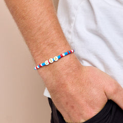 USA Disc Stretch Bracelet