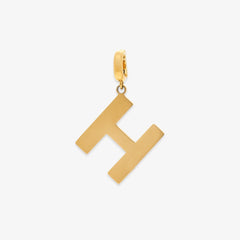 Harper Slanted Statement Alphabet Charm