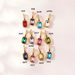 Harper Birthstone Charms