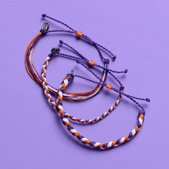 Orange, Purple & White Collections