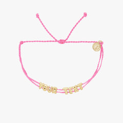 Bubble Letter Bracelet