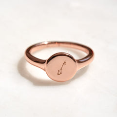 Engravable Signet Ring