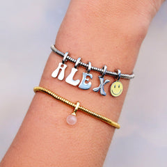 Harper Disc Bead Stretch Bracelet