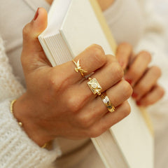 Hogwarts™ Letter Flip Ring