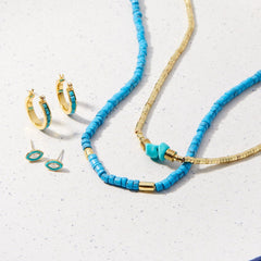 Cerulean Stud Earrings