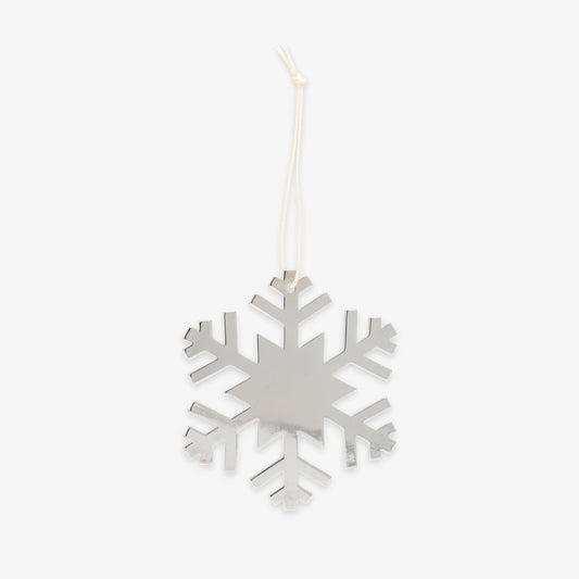 Engravable Snowflake Ornament
