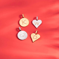 Engravable Coin Harper Charm