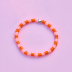 Golden Poppy Seascape Stretch Bracelet