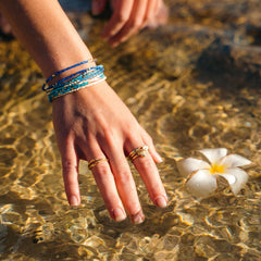 Protect the Sharks Stretch Bracelet Set of 8