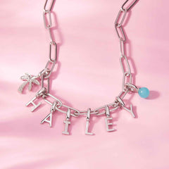 Harper Chalcedony Bead Charm