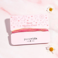 Best Mama Ever Bracelet Card