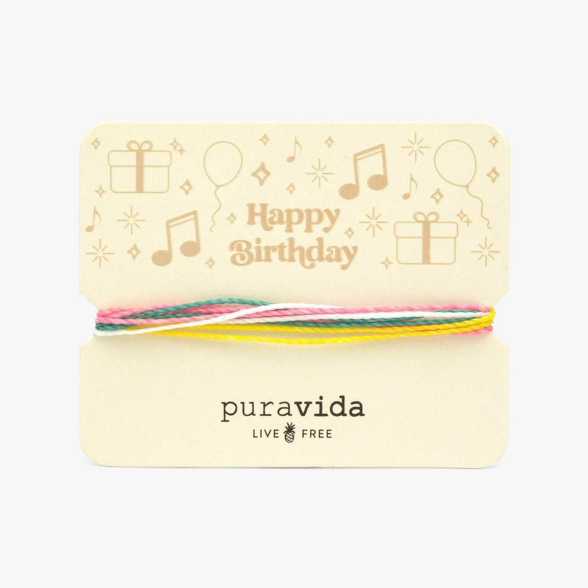 Happy Birthday Bracelet Card