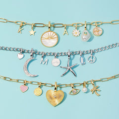 Harper Statement Heart Charm