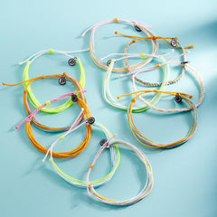 Catch a Vibe Anklet Friendship 5 Pack