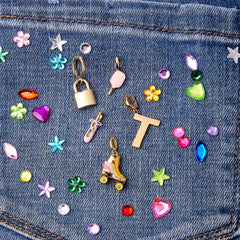 Harper Cheer Megaphone Charm