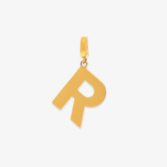 Harper Slanted Statement Alphabet Charm