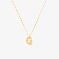 Initial Pendant Necklace