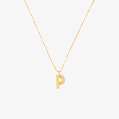 Initial Pendant Necklace