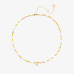 Initial Pearl & Seed Bead Choker