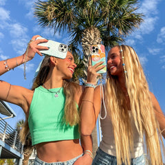 Paperclip Chain Wristlet Phone Chain