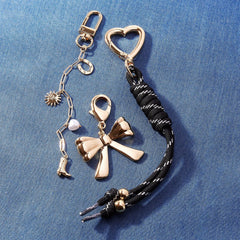 Heart Clasp Bag Charm