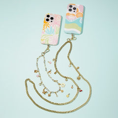 Flat Curb Chain Phone Chain