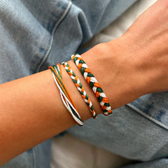 Green, Orange & White Collection