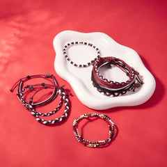 Maroon, Black & White Collection