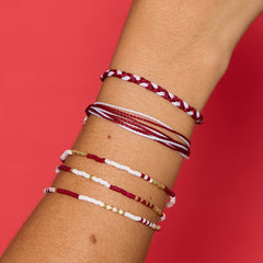 Maroon & White Collection