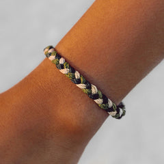 For the Troops Braided Bracelet